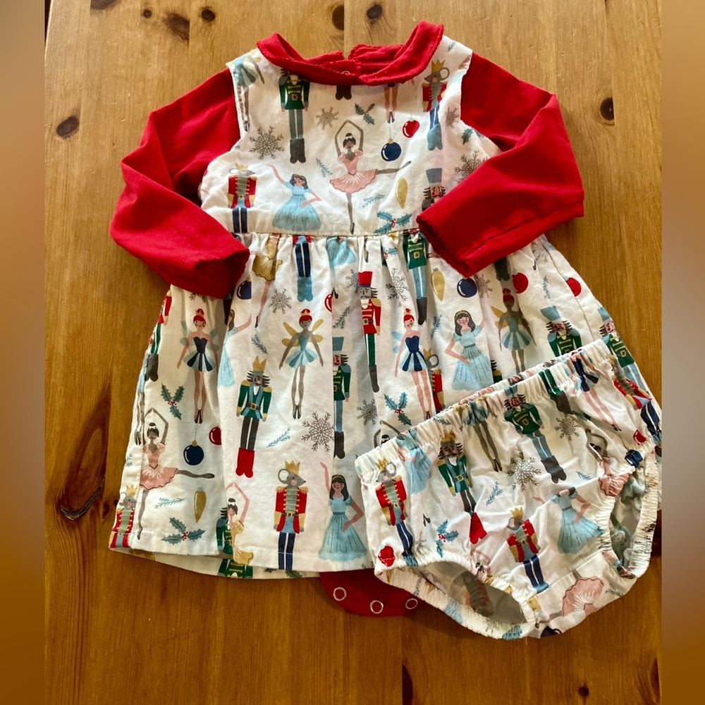 Carter’s | H & M | Nutcracker Holiday Dress | 9m
